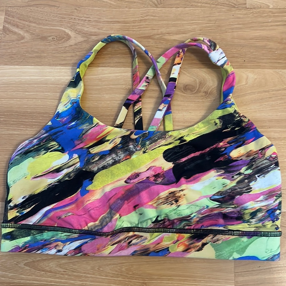LULULEMON multi color Energy bra